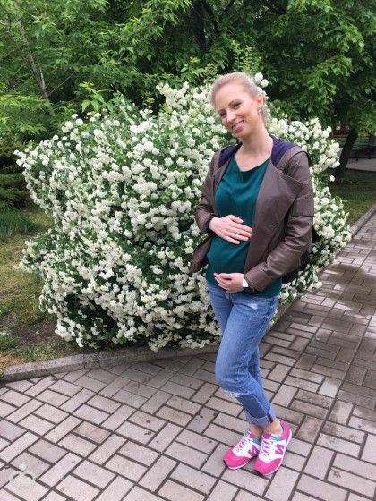 Вторая Б - 24 недели 😊👶 (стала на учёт, фото животика)