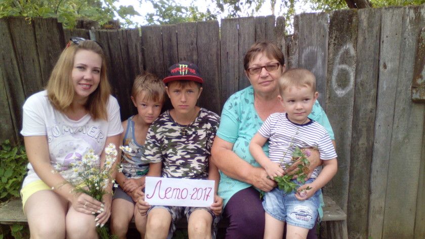 Наш отдых на Хопре и день рождение Тимоши.