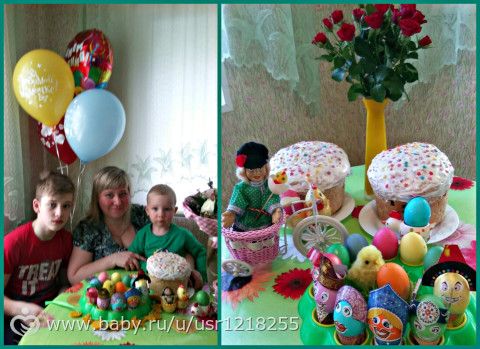 Краски Пасхи 6,7 день