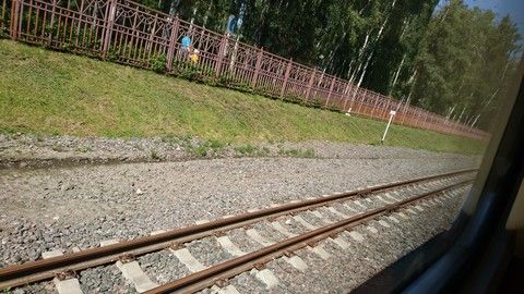 Новомосковск..детская железная дорога