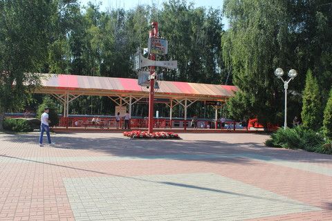 Новомосковск..детская железная дорога