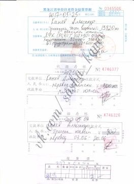 Отчет о расходах на 2 курс реабилитации в Китае Саша Канев Отчет о расходах на 2 курс реабилитации в Китае Саша Канев