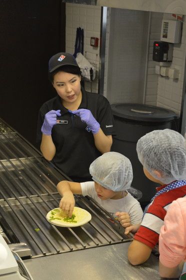 Мастер класс в Domino&amp;#39;s Pizza, 21.11.2017.
