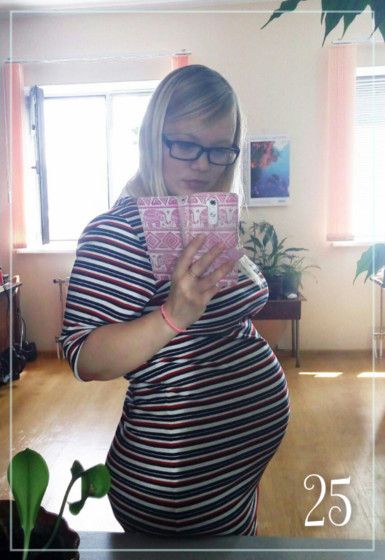 фото животика) 20, 25, 29 неделек