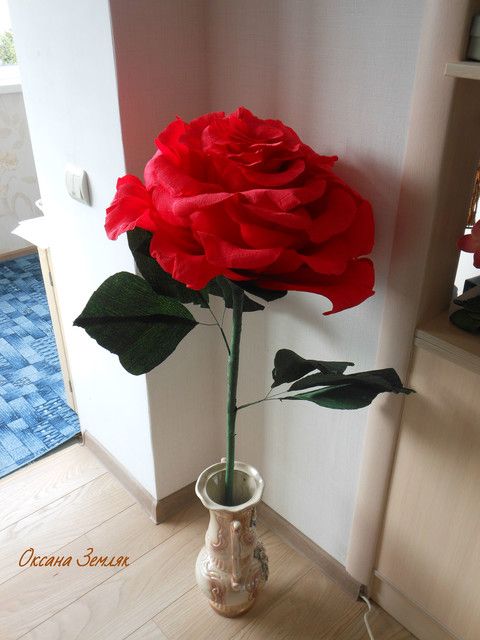 Очередной мой гигантский цветок - роза)))