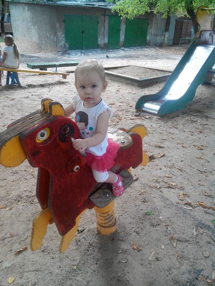 Полиночке годик!!!