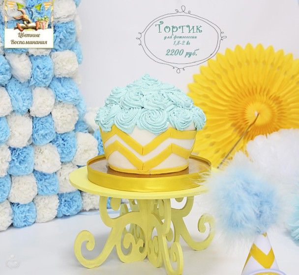 Декор для Фотосессии в стиле Smash Cake .