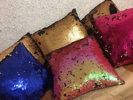 Подушки-Антистресс из пайеток. Hand Made=) Подушки-Антистресс из пайеток. Hand Made=)